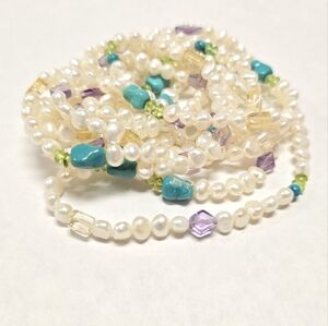 Elegant Multicolor Beaded Necklace